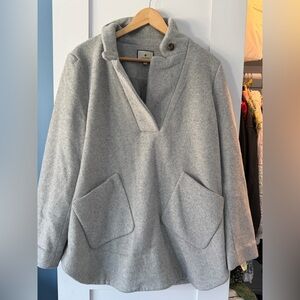 Tuckernuck Gray Wool Joan Coat